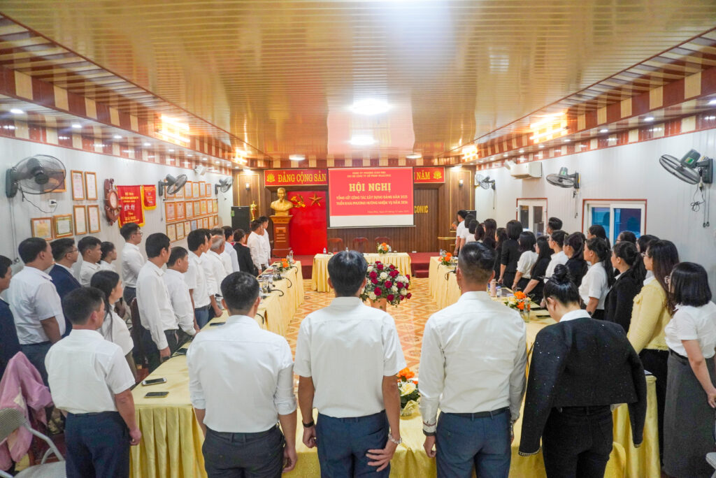Toàn cảnh buổi hội nghị tổng kết đảng 2025